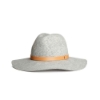 Woven straight hat resmi