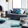 Patterned Cotton Rug resmi