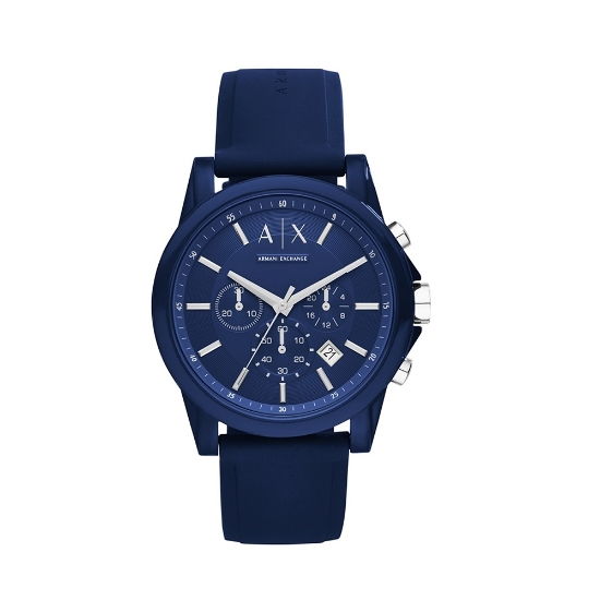 Women's Silicone Strap Watch resmi