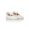 Mimi Crisscross-Strap Flats resmi